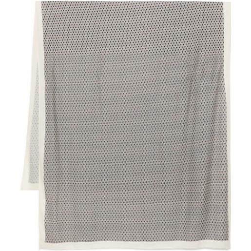 N.Peal pashmina hexagonal - blu