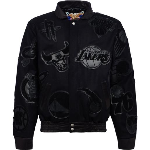 Jeff Hamilton giacca collage x nba - nero