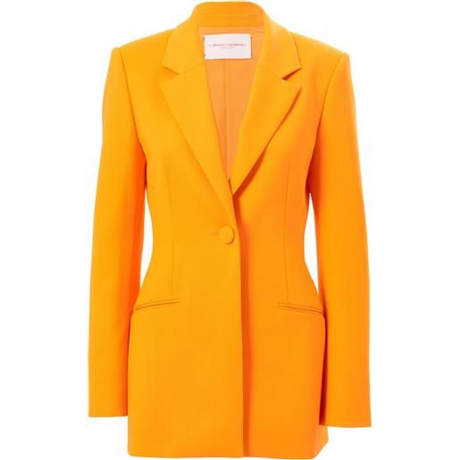 Carolina Herrera giacca con design color-block - arancione