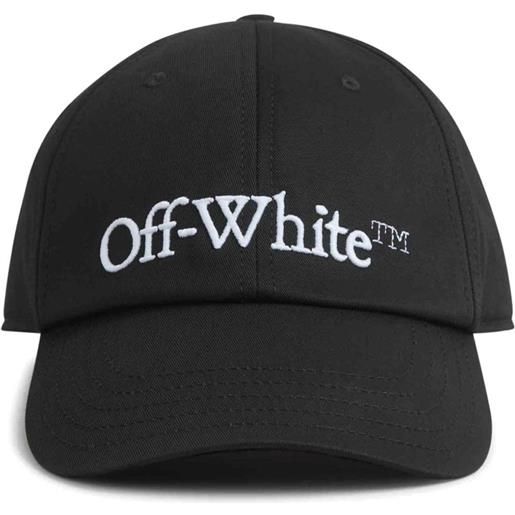 Off-White cappello da baseball bookish - nero