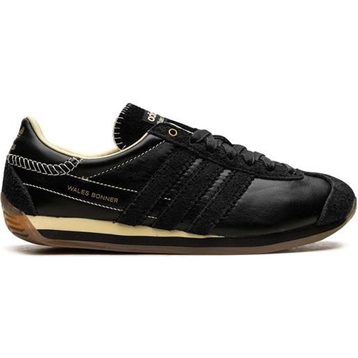 adidas sneakers wales bonner con design a inserti - nero