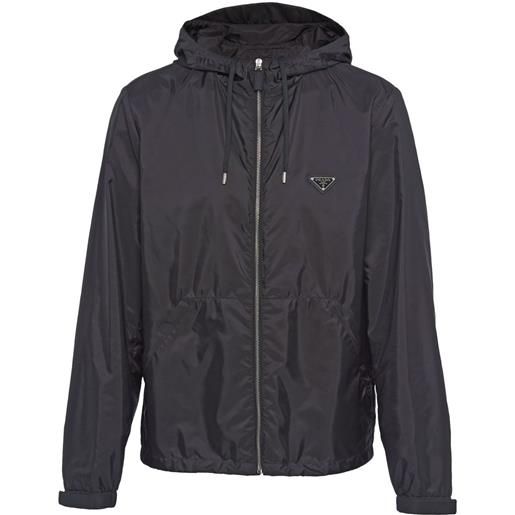 Prada giacca con cappuccio - nero