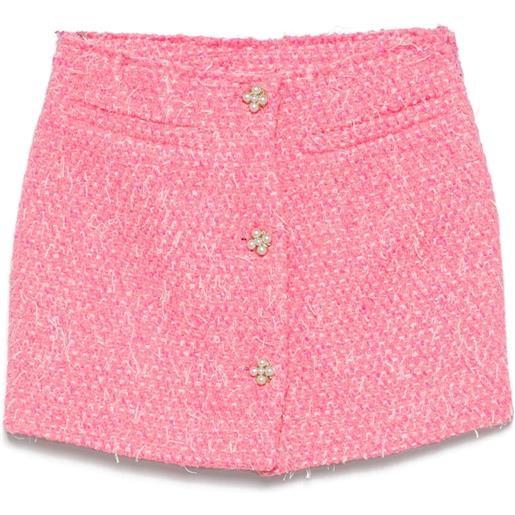 VETEMENTS minigonna destrutturata - rosa