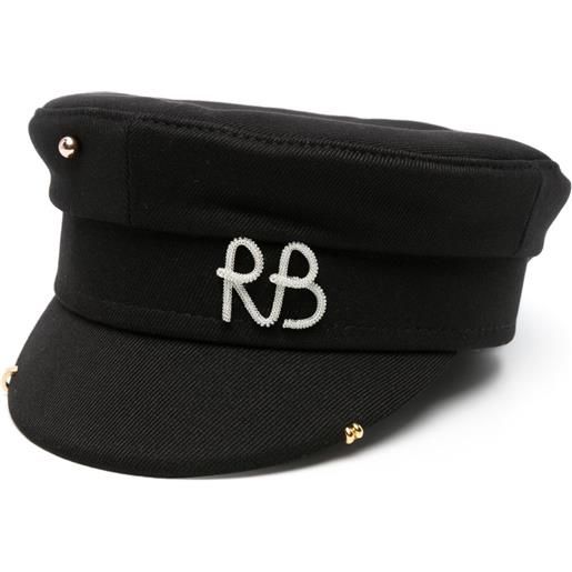 Ruslan Baginskiy cappello pierced baker boy - nero