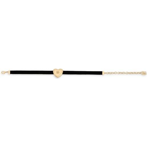Bracciale argento nodo rosa e nero