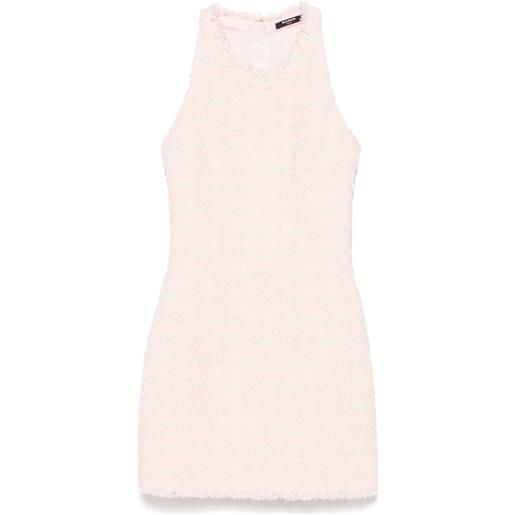 Balmain abito corto - rosa