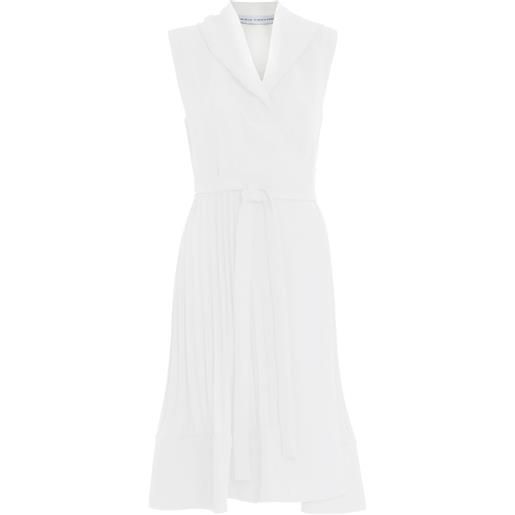 Gloria Coelho abito corto a portafoglio - bianco