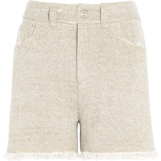 Barrie shorts con frange - toni neutri