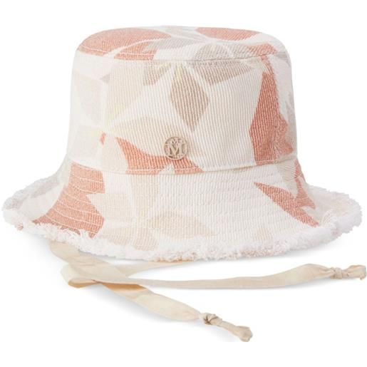 Maison Michel cappello bucket angele - bianco