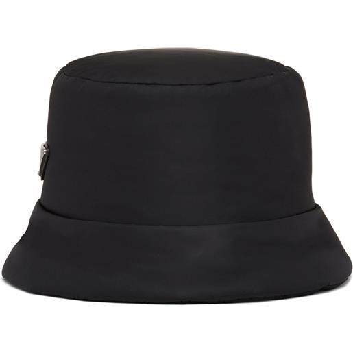 Prada cappello bucket imbottito - nero
