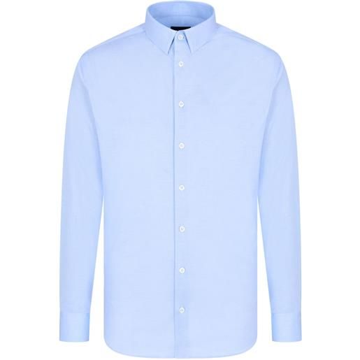 Giorgio Armani camicia in cotone - blu