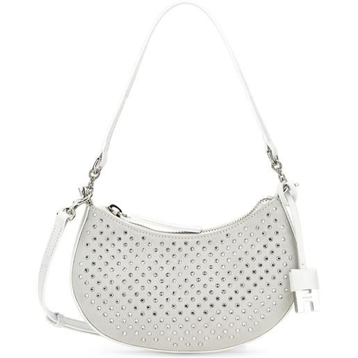Hogan borsa a spalla hocket mini - bianco
