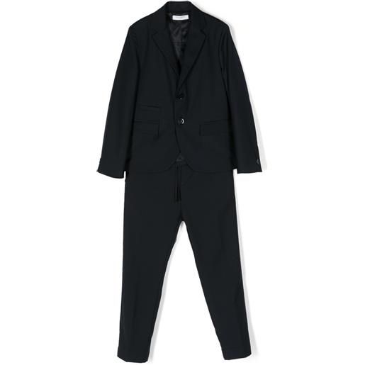 Paolo Pecora Kids tuta sportiva monopetto - blu