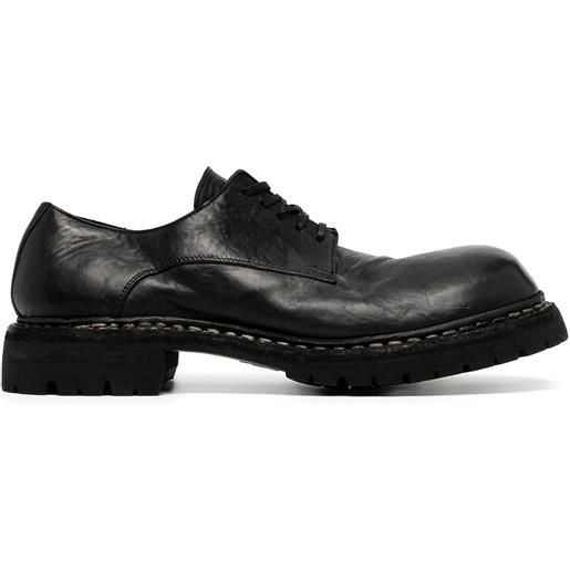 Guidi stringate - nero