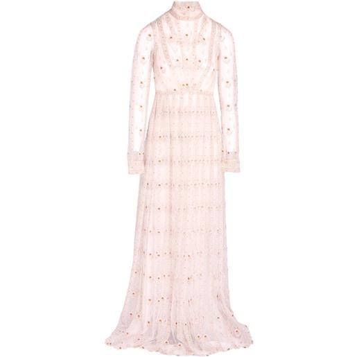 Giambattista Valli abito con ricamo - rosa