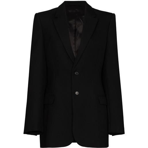 WARDROBE.NYC blazer monopetto wardrobe. Nyc x browns 50 - nero