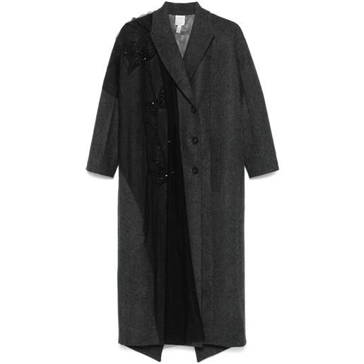 Huishan Zhang cappotto oliver - grigio