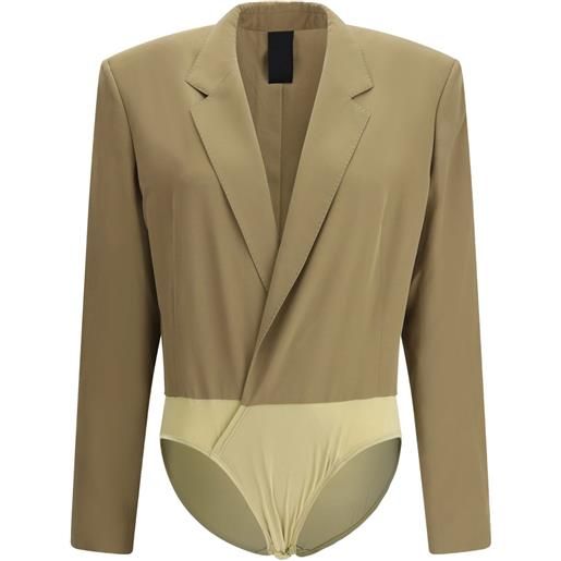 Petar Petrov body sartoriale - verde