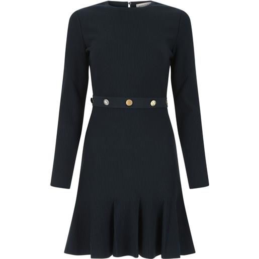 Alexander McQueen abito corto a coste - blu
