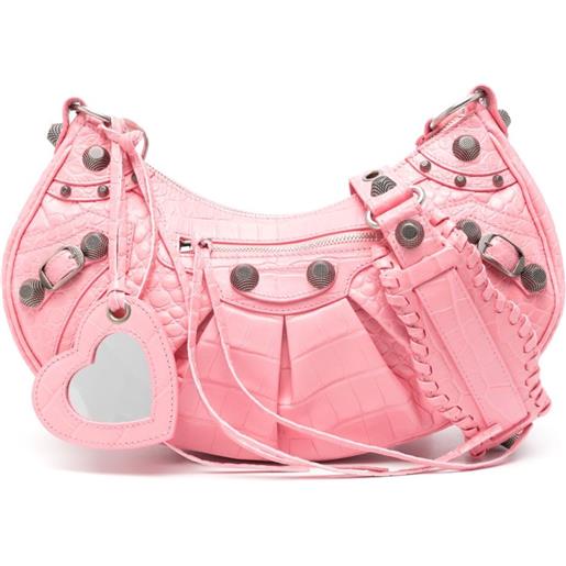 Balenciaga borsa a spalla le cagole s - rosa