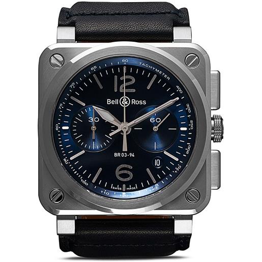 Bell & Ross orologio br 03-94 blue steel 42mm