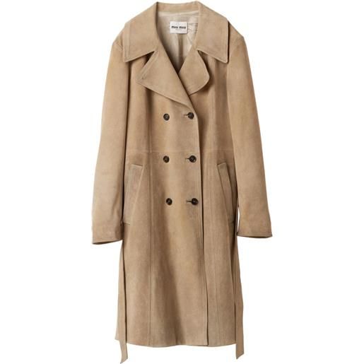 Miu Miu cappotto doppiopetto - toni neutri