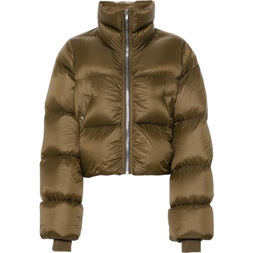 Rick Owens giacca turtle - verde