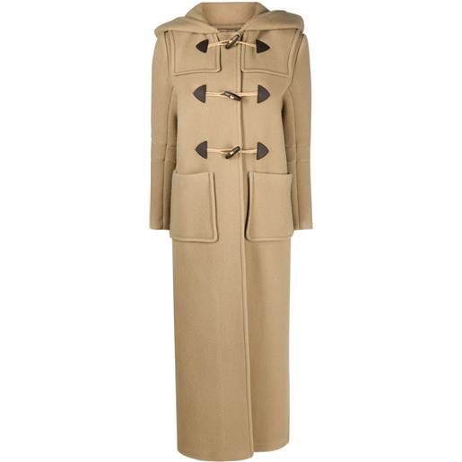 Prada cappotto con cappuccio - toni neutri