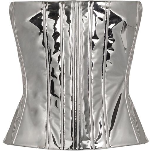 Dolce & Gabbana corsetto kim dolce&gabbana - argento