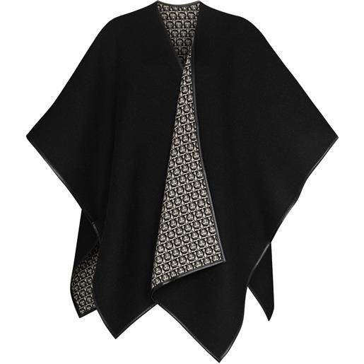 Ferragamo mantella gancini - nero