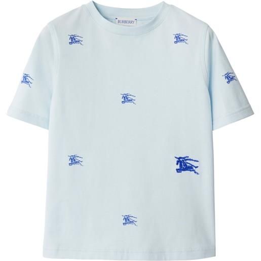 Burberry Kids t-shirt ekd - blu