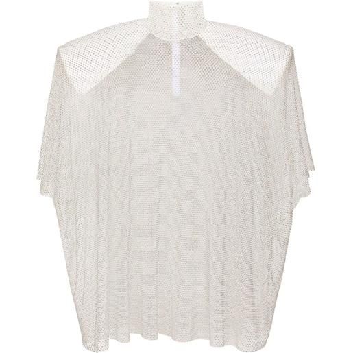 Dolce & Gabbana blusa con strass - bianco