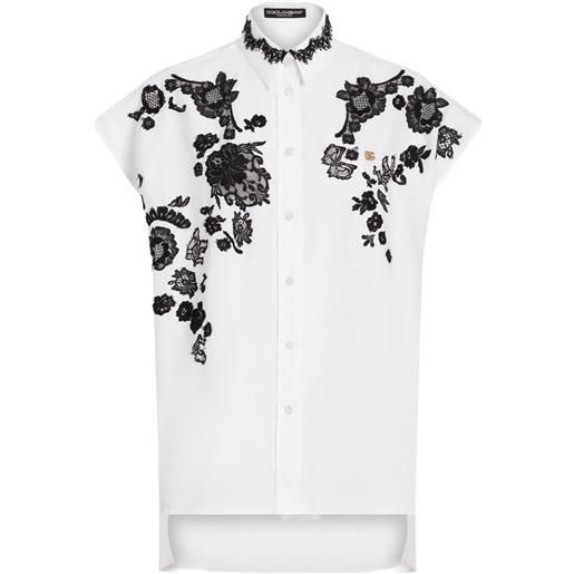 Dolce & Gabbana camicia dna - bianco