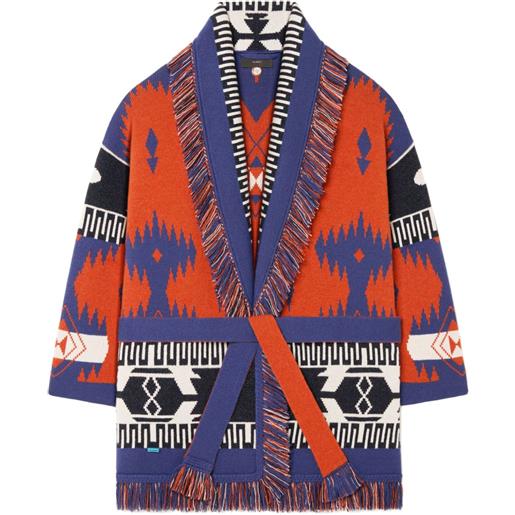 Alanui cardigan icon - rosso