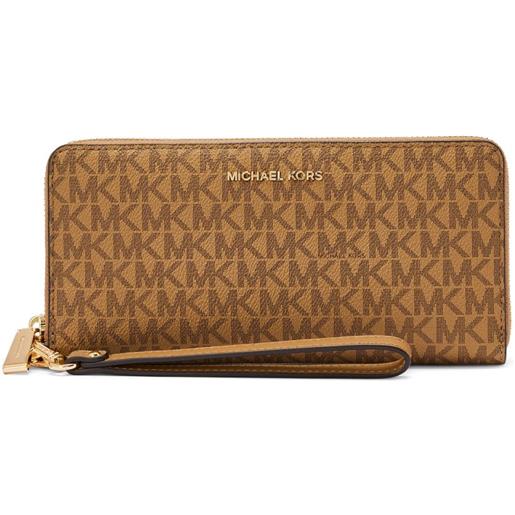Michael Kors portafoglio jet set travel grande - marrone