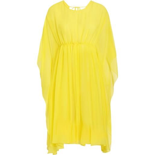 Dolce & Gabbana copricostume semi trasparente - giallo