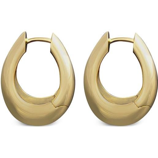 Ananya orecchini chakra icon in oro giallo 18 carati con diamanti