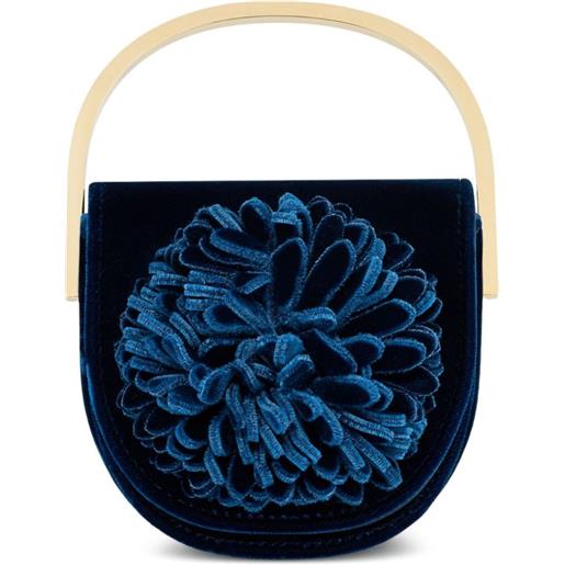 Aquazzura borsa couturier mini - blu