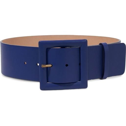 Carolina Herrera cintura in pelle - blu