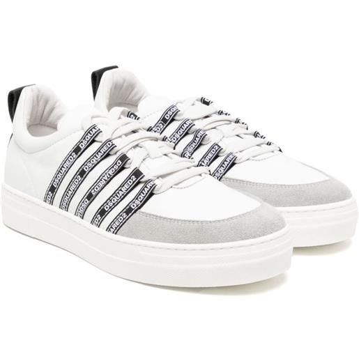 DSQUARED2 KIDS sneakers con stampa - bianco