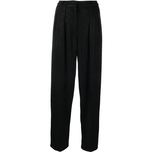 The Mannei pantaloni dritti terras - nero