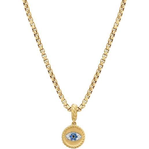 Alexander Castle Collana Oro Giallo 9K 50 Cm | Catena A Corda 3 Mm | Unisex Con Confezione Regalo | Vero Oro 375