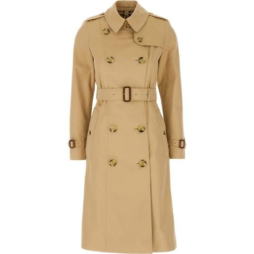 Burberry trench chelsea heritage lungo - toni neutri