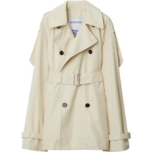Burberry trench corto - toni neutri