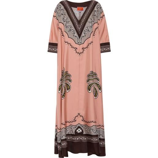 La DoubleJ abito lungo muumuu - rosa