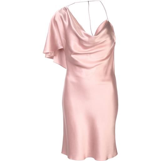Cushnie abito monospalla - rosa