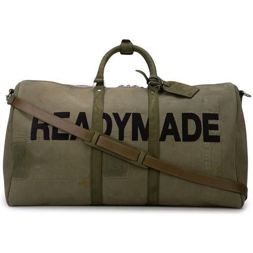 Readymade borsone con logo - verde