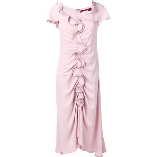 Sies Marjan vestito svasato con ruches - rosa