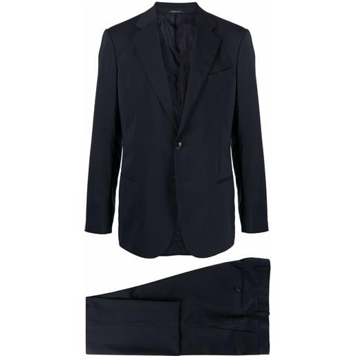 Giorgio Armani completo monopetto sartoriale - blu