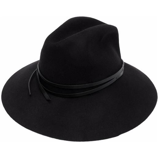 Golden Goose fedora a tesa larga - nero